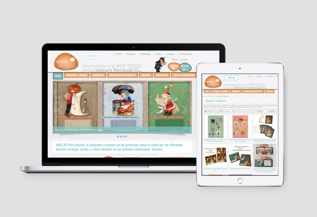 Tienda Online Magento Memory Ferrandiz