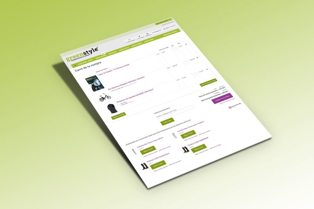 Portfolio Tienda Hipica Magento