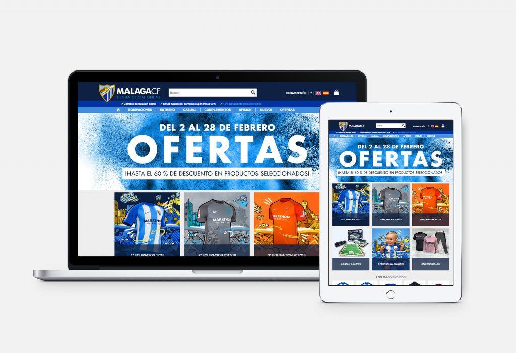 Tienda online oficial Malaga